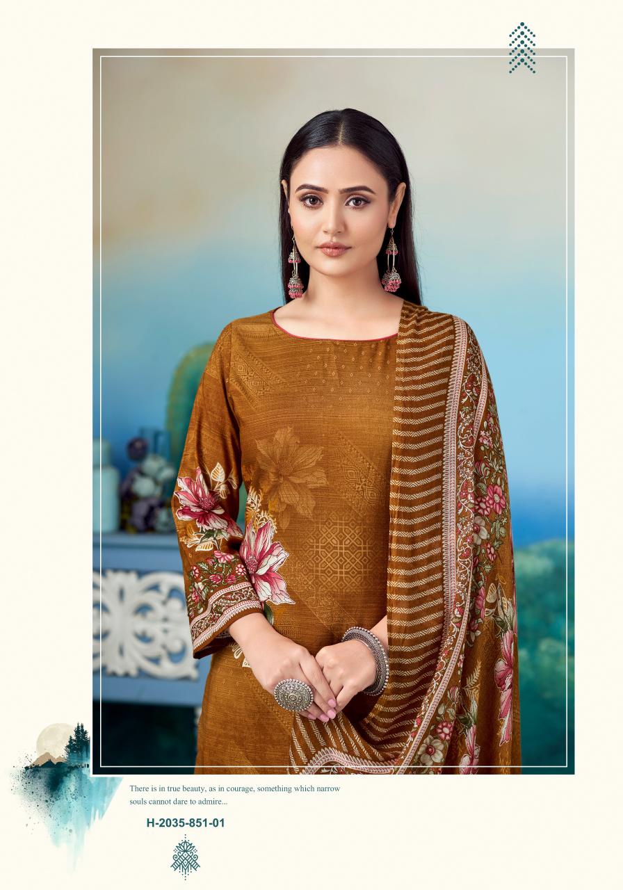 Alok Meheroon vol 7 catalog dress materials in mumbai
