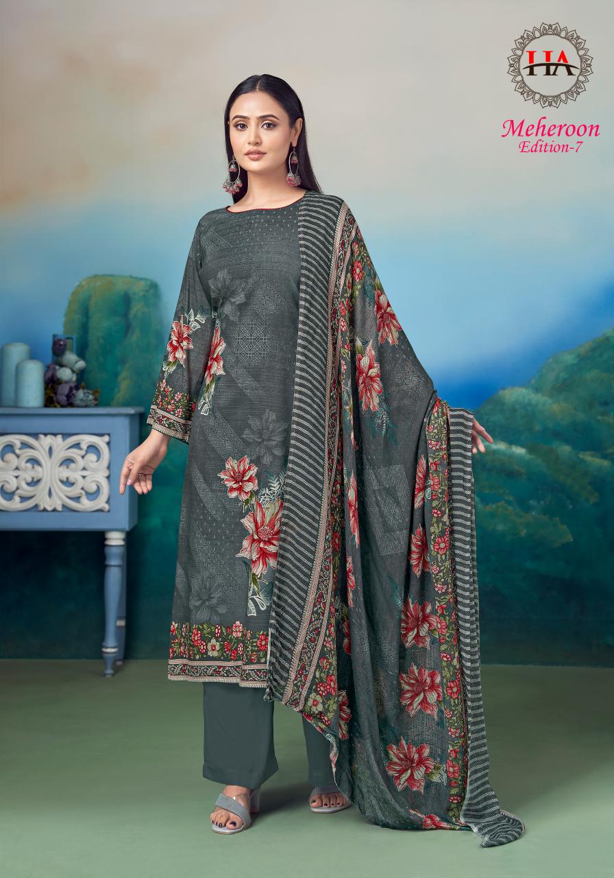 Alok Meheroon vol 7 catalog dress materials in mumbai