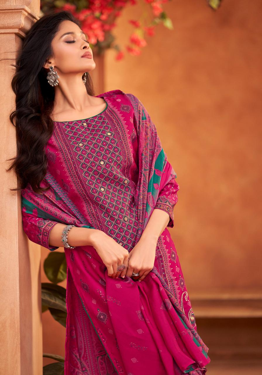 Alok Rang Rasiya vol 2 Catalog dress materials wholesale in belgaum