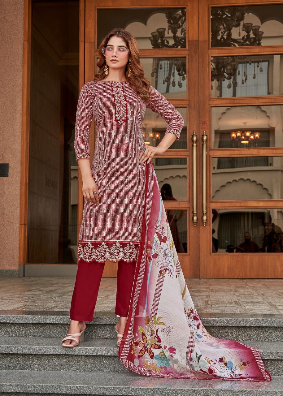Alok Super Girl vol 2 Catalog kota dress materials wholesale