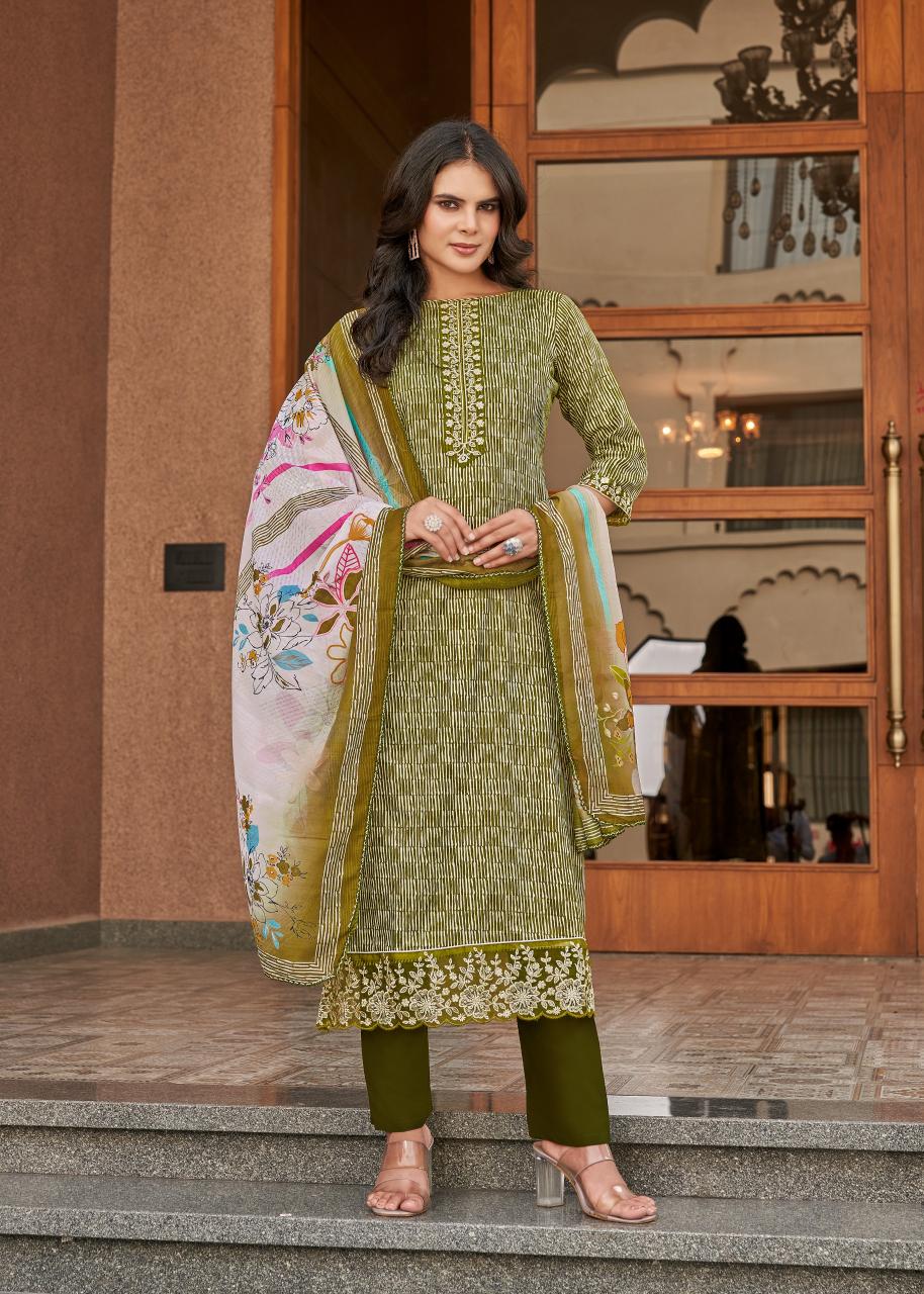 Alok Super Girl vol 2 Catalog kota dress materials wholesale
