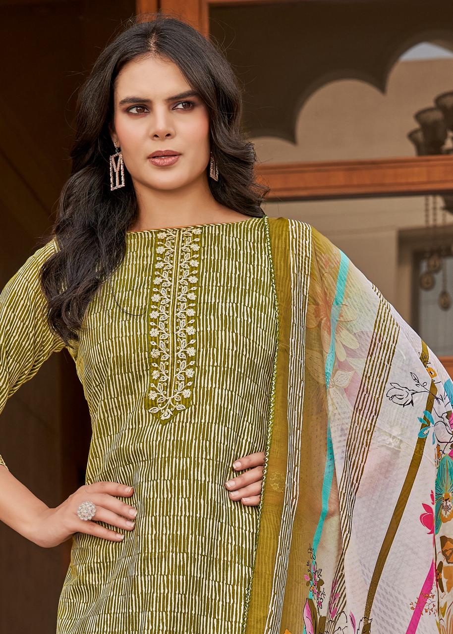 Alok Super Girl vol 2 Catalog kota dress materials wholesale