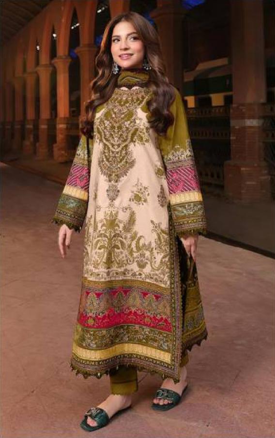 Alzohaib Az 1287 A To C catalog Chiffon Dupatta online pakistani suits wholesale