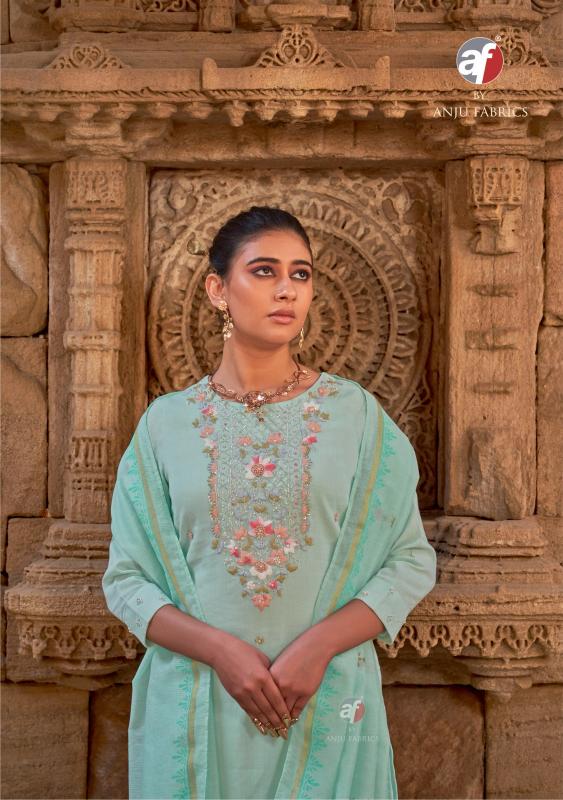 Anju Fabrics Chandani Vol 4 catalog indian cotton kurtis online shopping
