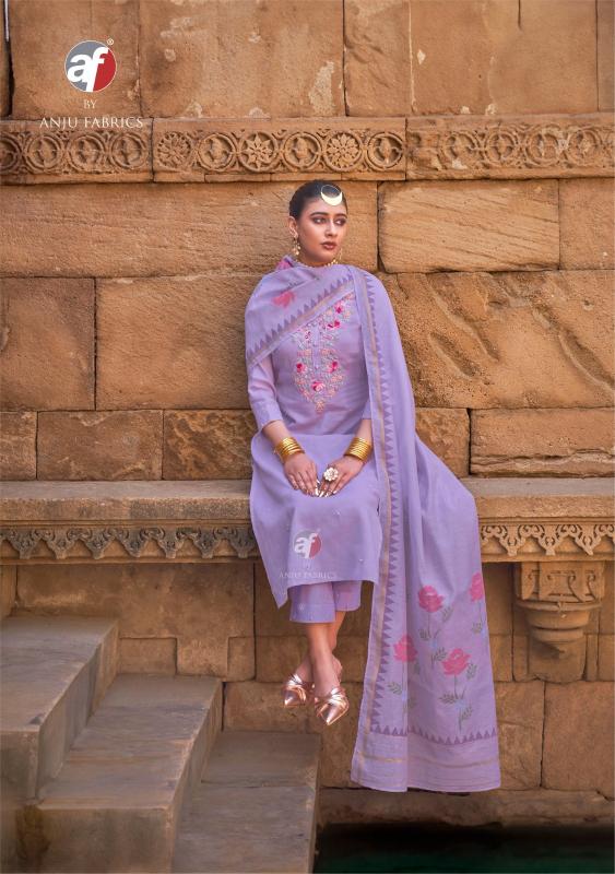 Anju Fabrics Chandani Vol 4 catalog indian cotton kurtis online shopping