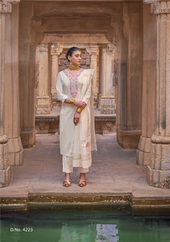 Anju Fabrics Chandani Vol 4 catalog indian cotton kurtis online shopping