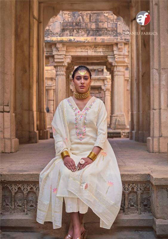Anju Fabrics Chandani Vol 4 catalog indian cotton kurtis online shopping