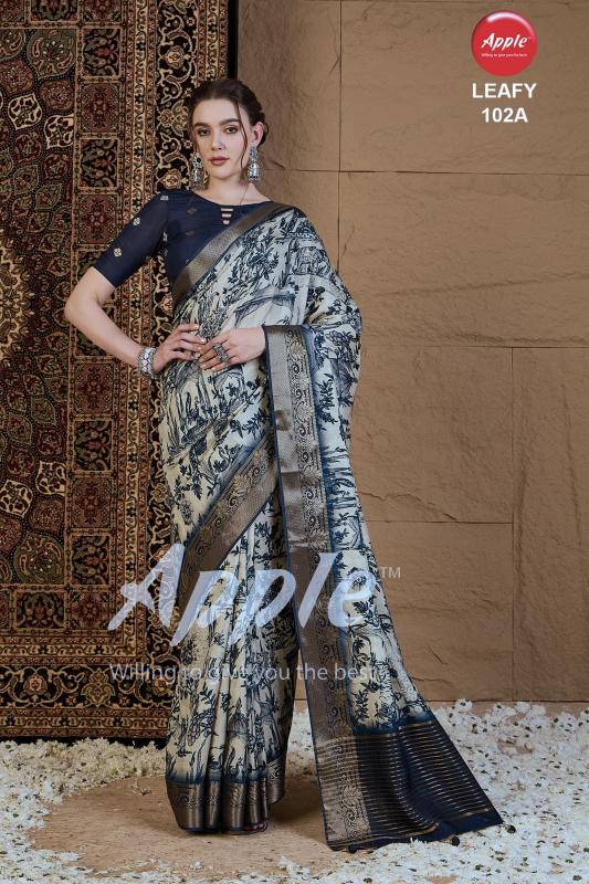 Apple Leafy catalog surat ka saree bazaar