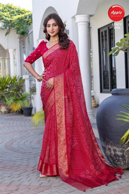 Apple Leafy catalog surat ka saree bazaar