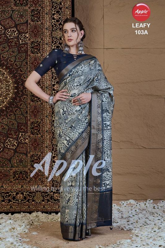 Apple Leafy catalog surat ka saree bazaar