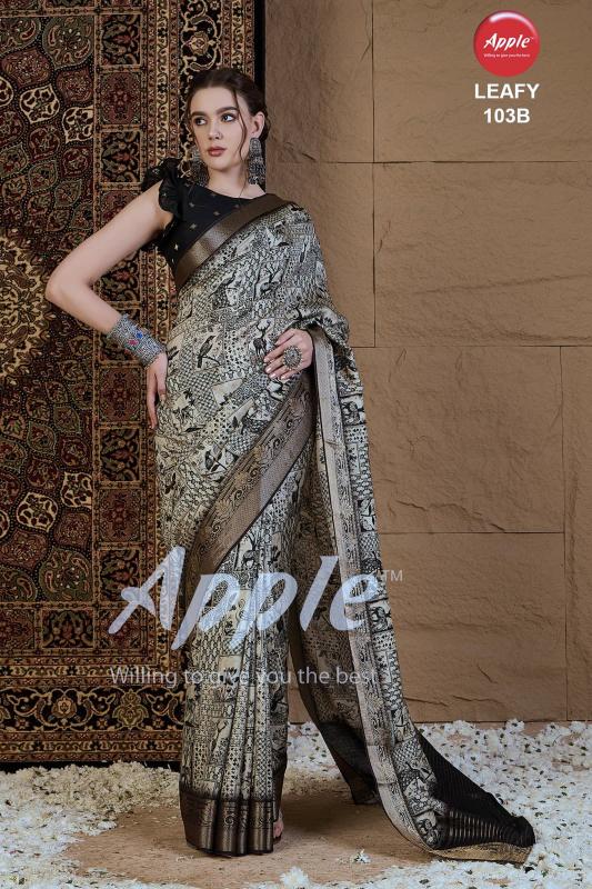 Apple Leafy catalog surat ka saree bazaar