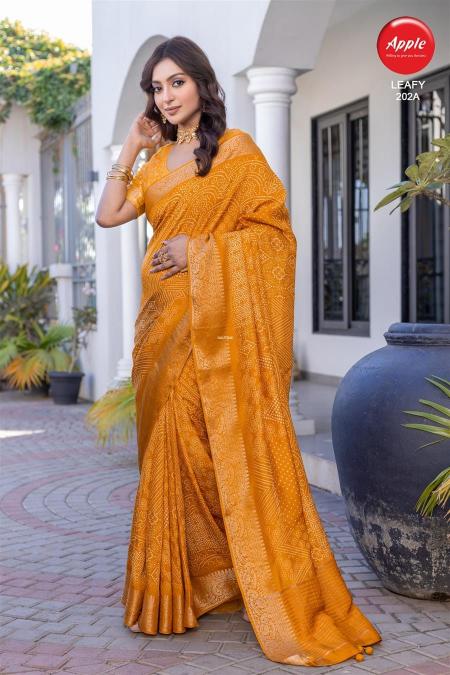 Apple Leafy catalog surat ka saree bazaar