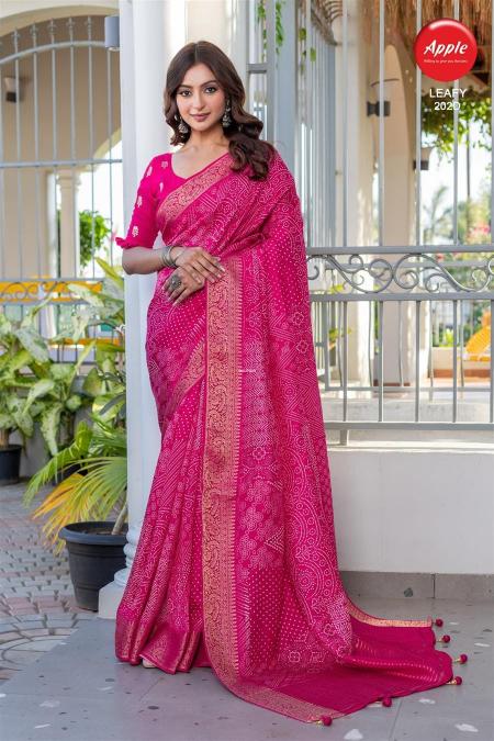Apple Leafy catalog surat ka saree bazaar