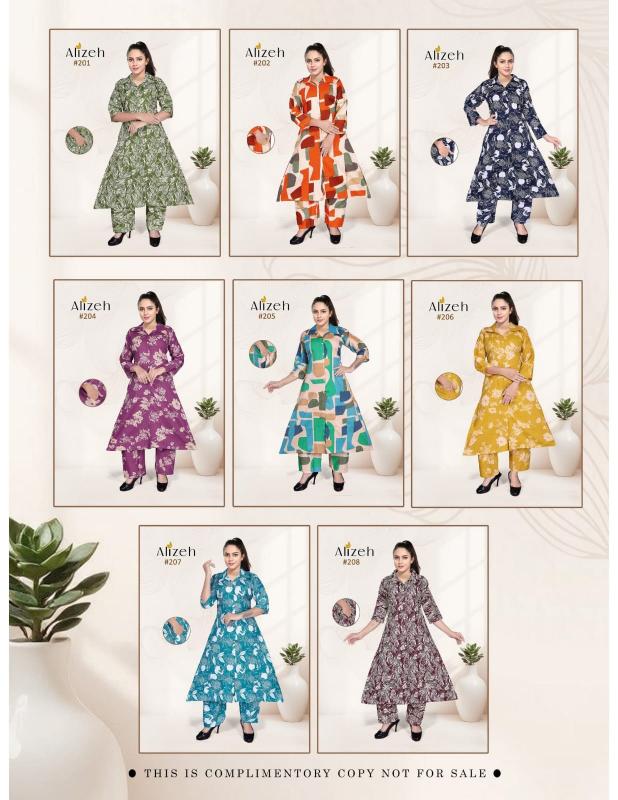 Beauty Queen Alizeh vol 2 catalog printed coord set wholesale in mumbai