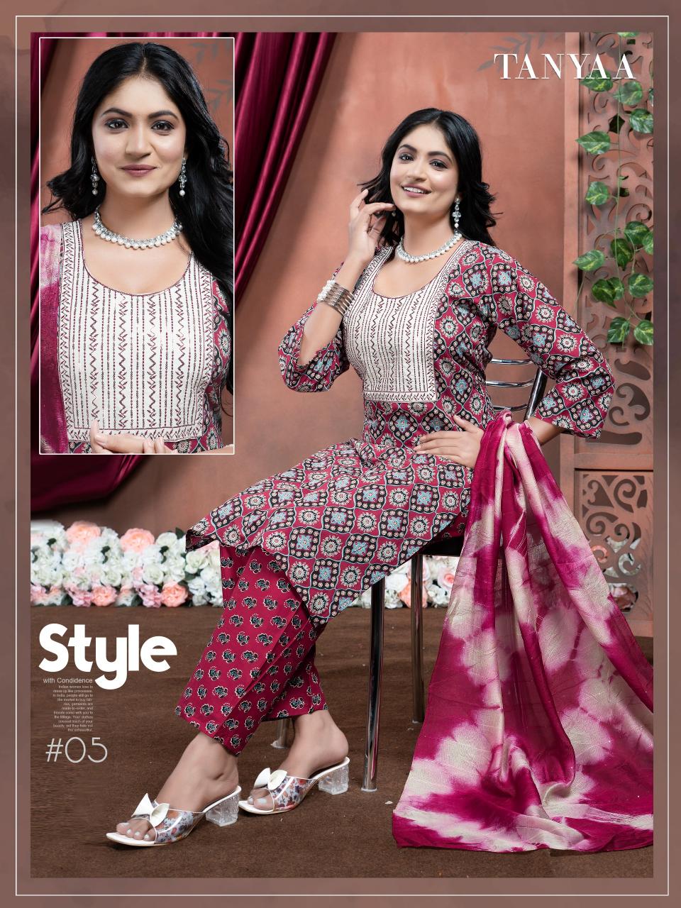 Beauty Queen Tanyaa catalog kurti suppliers in india