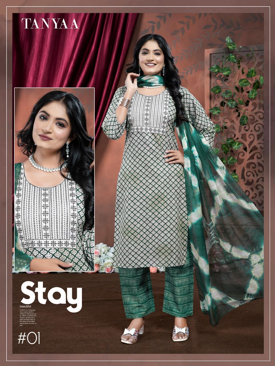 Beauty Queen Tanyaa catalog kurti suppliers in india