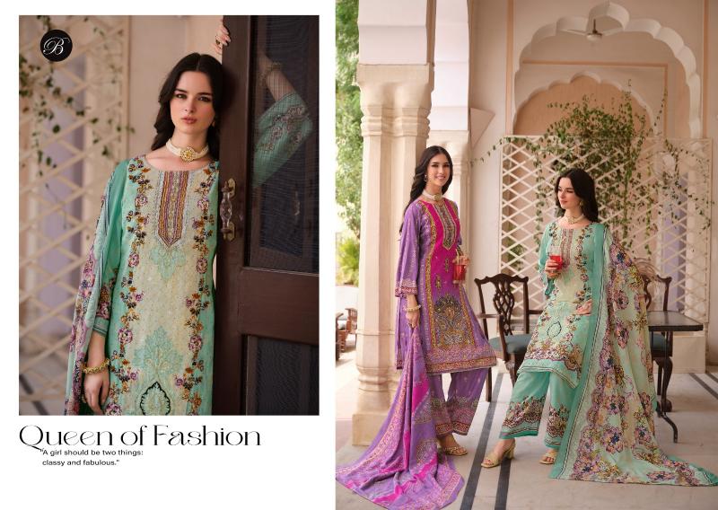 BelliZa Shaheen Vol 5 Catalog buy wholesale dress materials online india