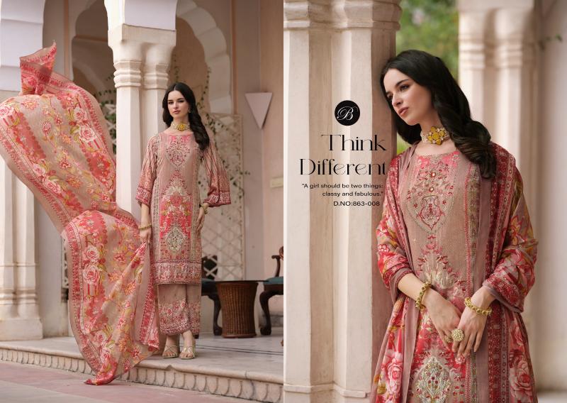 BelliZa Shaheen Vol 5 Catalog buy wholesale dress materials online india