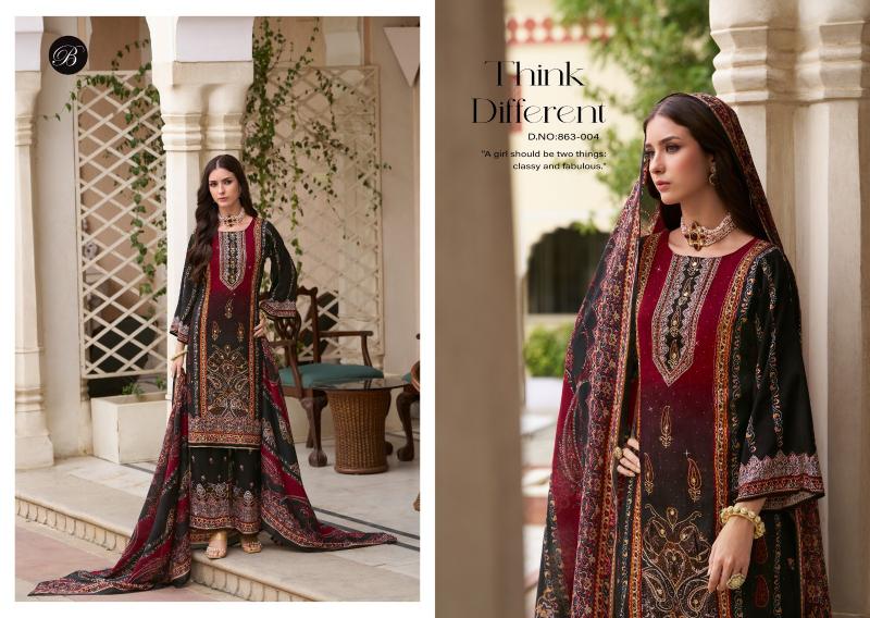 BelliZa Shaheen Vol 5 Catalog buy wholesale dress materials online india