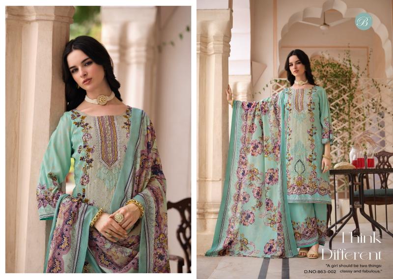 BelliZa Shaheen Vol 5 Catalog buy wholesale dress materials online india