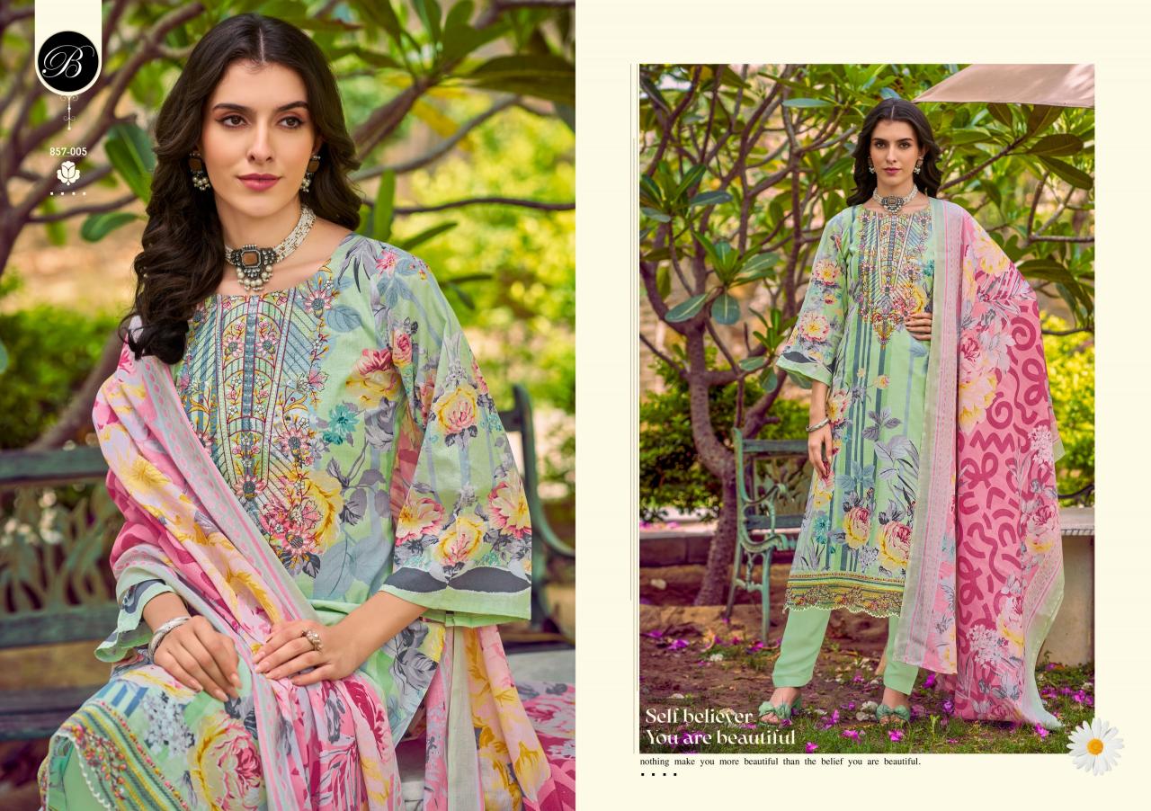 Belliza Yasmin catalog dress material wholesale dealers