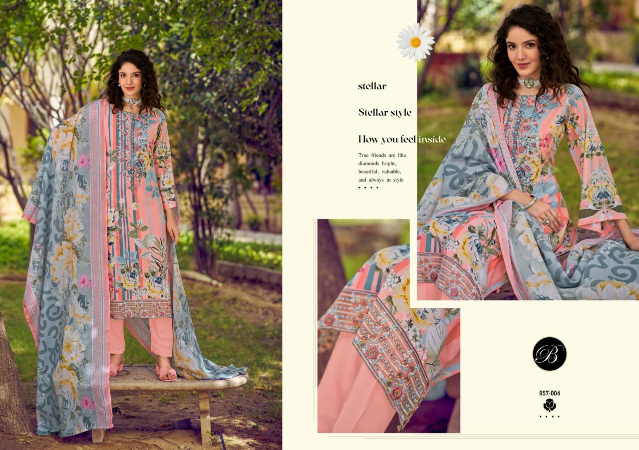 Belliza Yasmin catalog dress material wholesale dealers