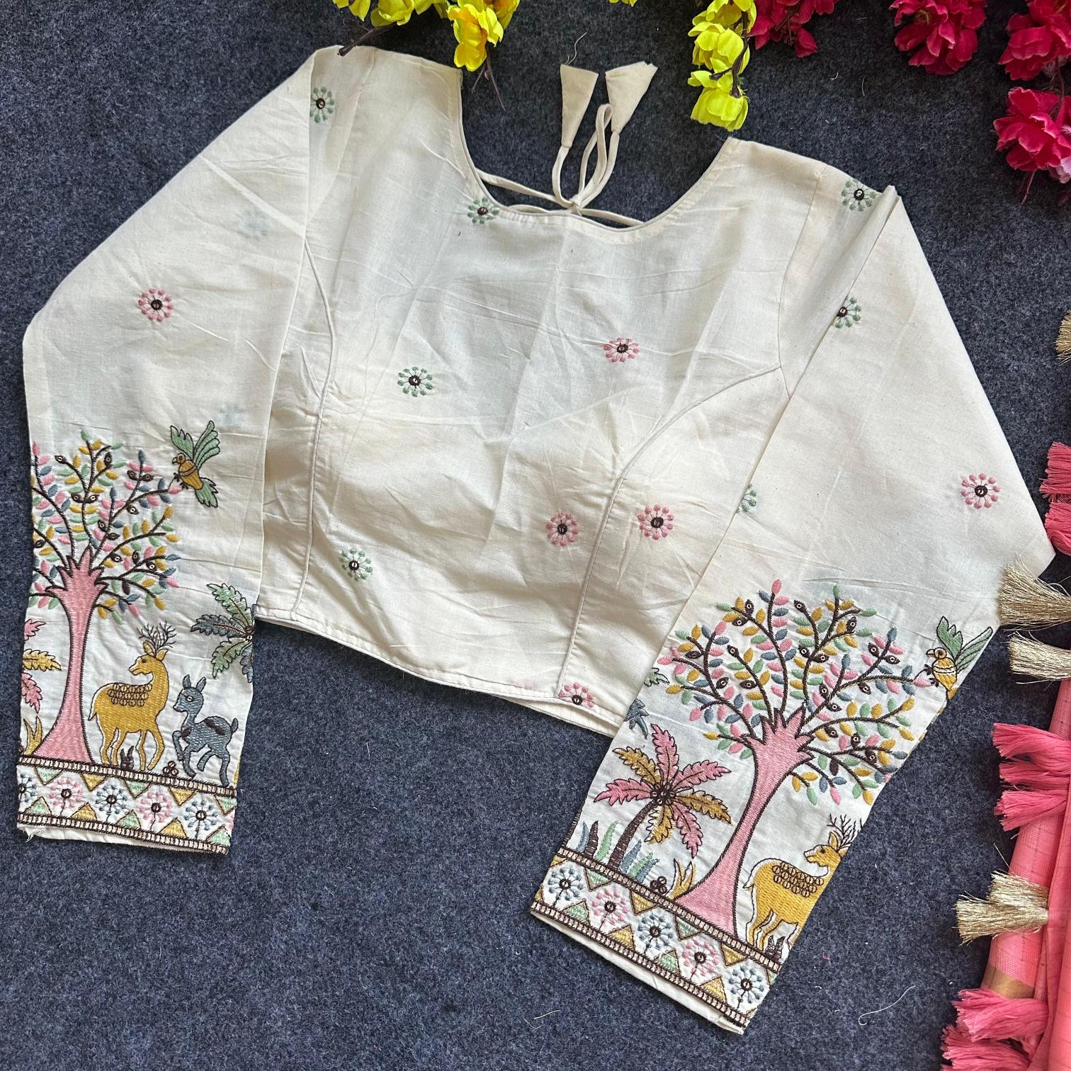 Blousewala Hk1 catalog cotton sarees dealers in surat