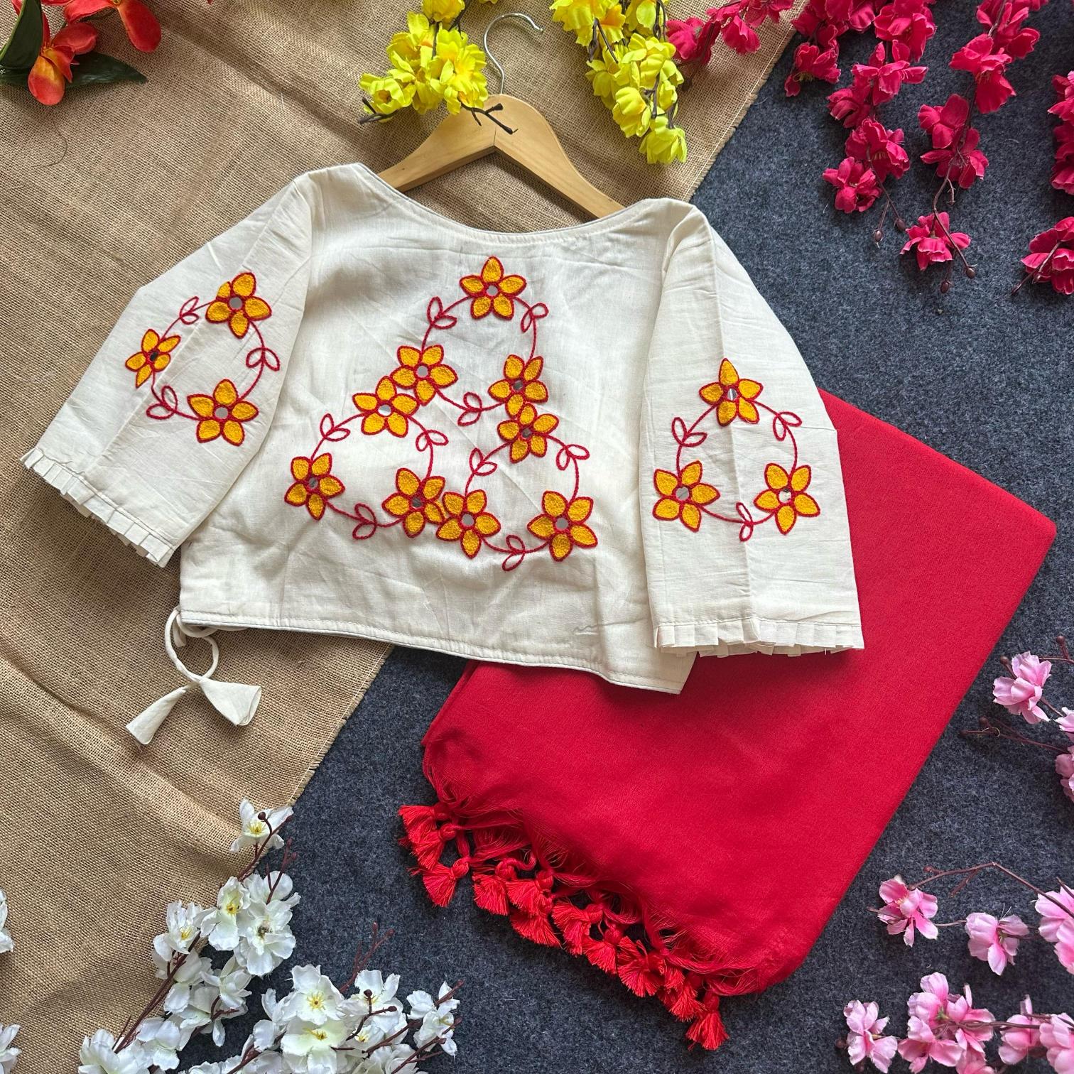 Blousewala Hk21 catalog cotton sarees wholesale in surat
