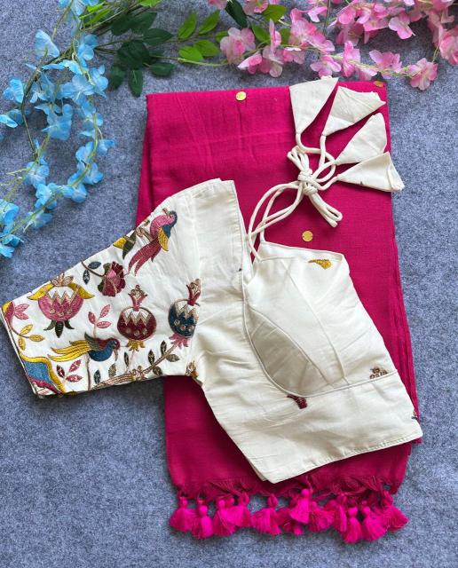 Blousewala Hk32 catalog wholesale cotton sarees surat