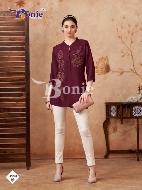 Bonie Berkha Vol 4 catalog indian short kurtis