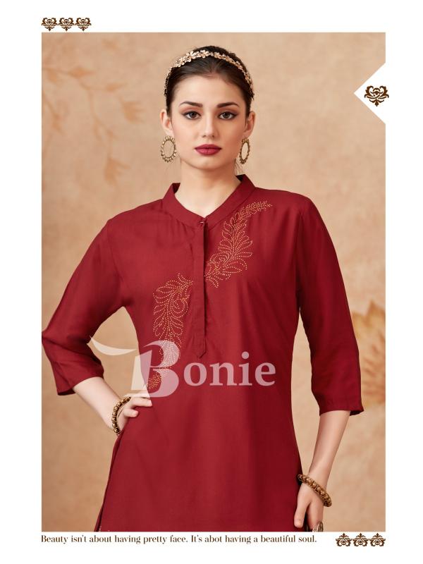 Bonie Berkha Vol 4 catalog indian short kurtis
