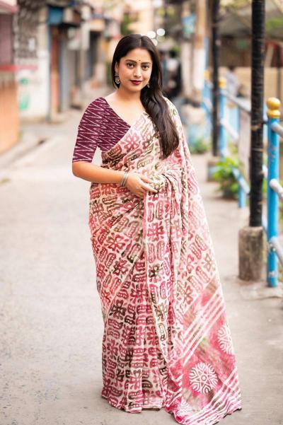 Dazira Cotton Couture A catalog wholesale pure cotton sarees surat