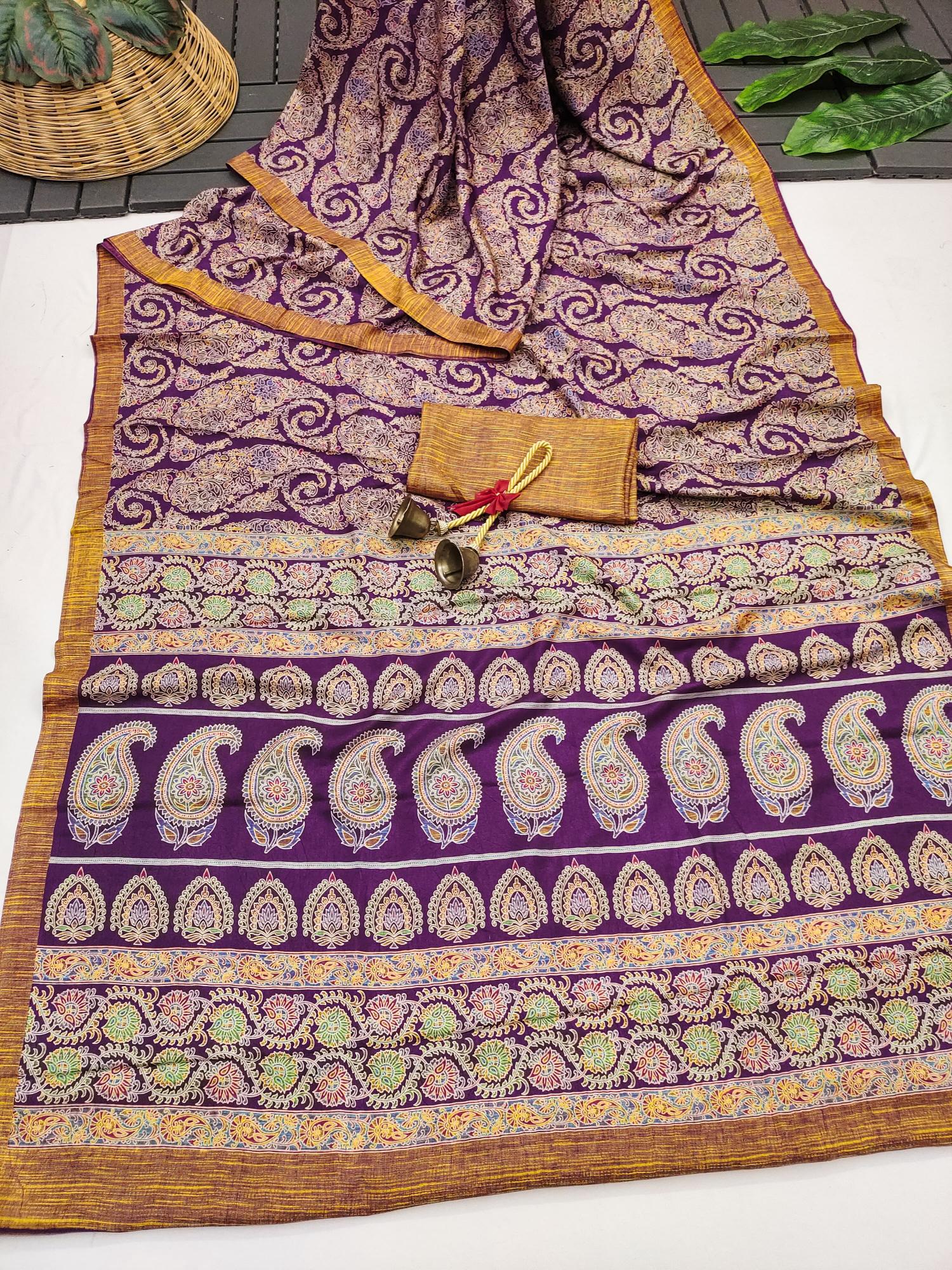 Dazira Handloom silk catalog rhythm sarees surat