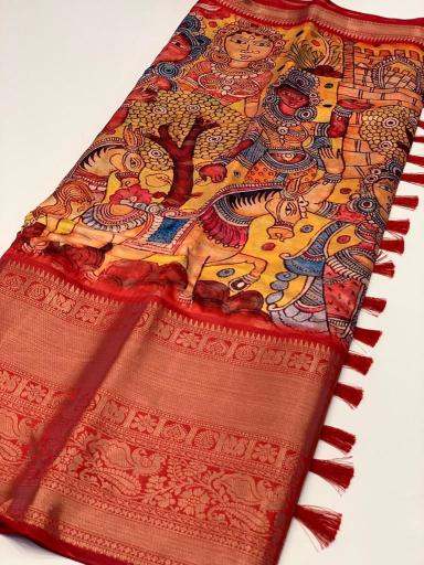 Dazira Keerthy catalog images silk sarees in surat