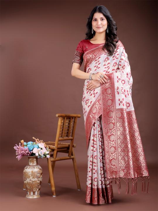 Dazira Linen Queen vol 8 Catalog surat cotton sarees wholesale market