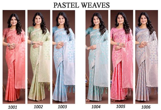 Dazira Pastel Weaves catalog cheapest saree wholesaler in surat