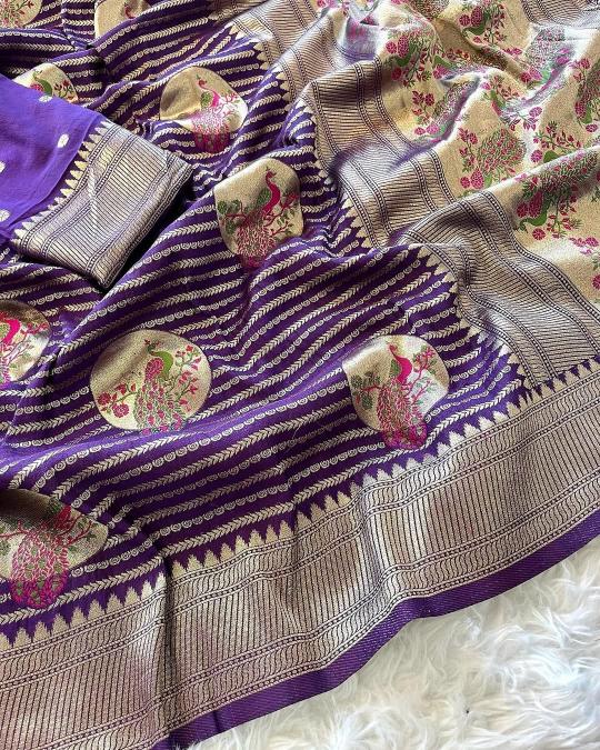 Dazira Pure Khadi Crepe Silk vol 1 catalog bombay surat saree collection