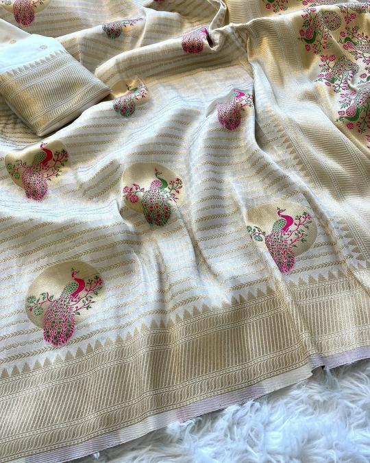 Dazira Pure Khadi Crepe Silk vol 1 catalog bombay surat saree collection