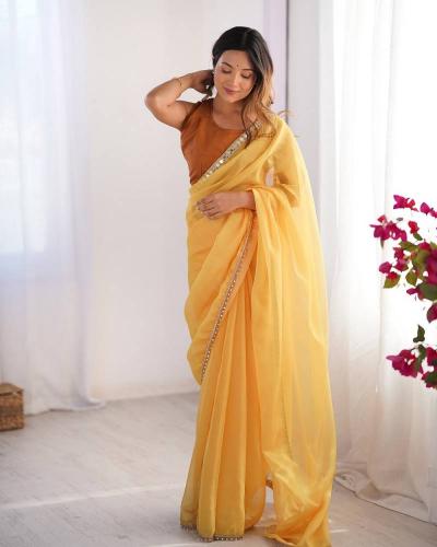 Dazira Ziva 44 catalog net saree surat