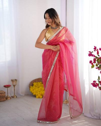 Dazira Ziva 47 catalog organza saree in surat