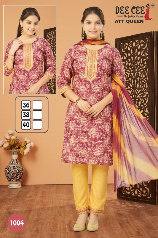 Deecee Att Queen catalog kids wear wholesaler in near serampore