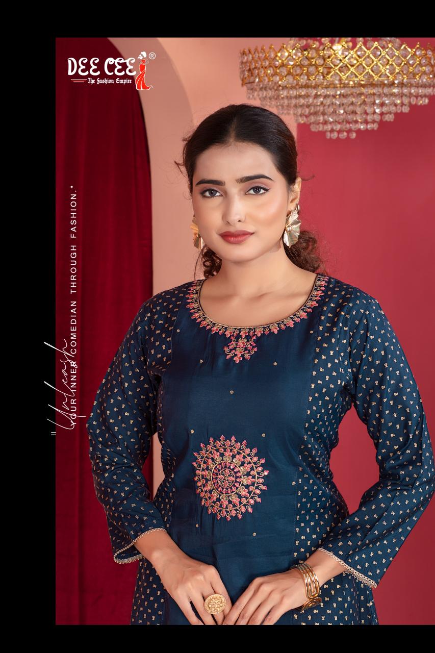 Deecee Freya Catalog indian kurtis party wear