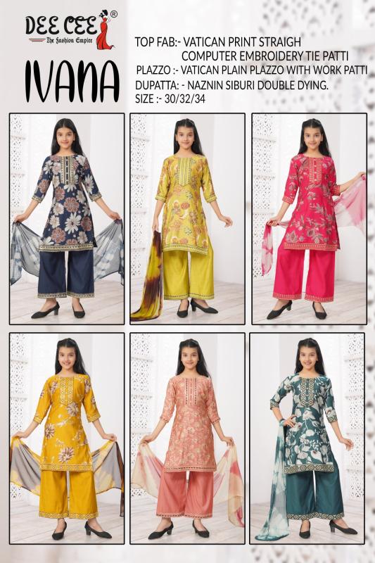 Deecee Ivana catalog kids wear wholesalers in tirupur