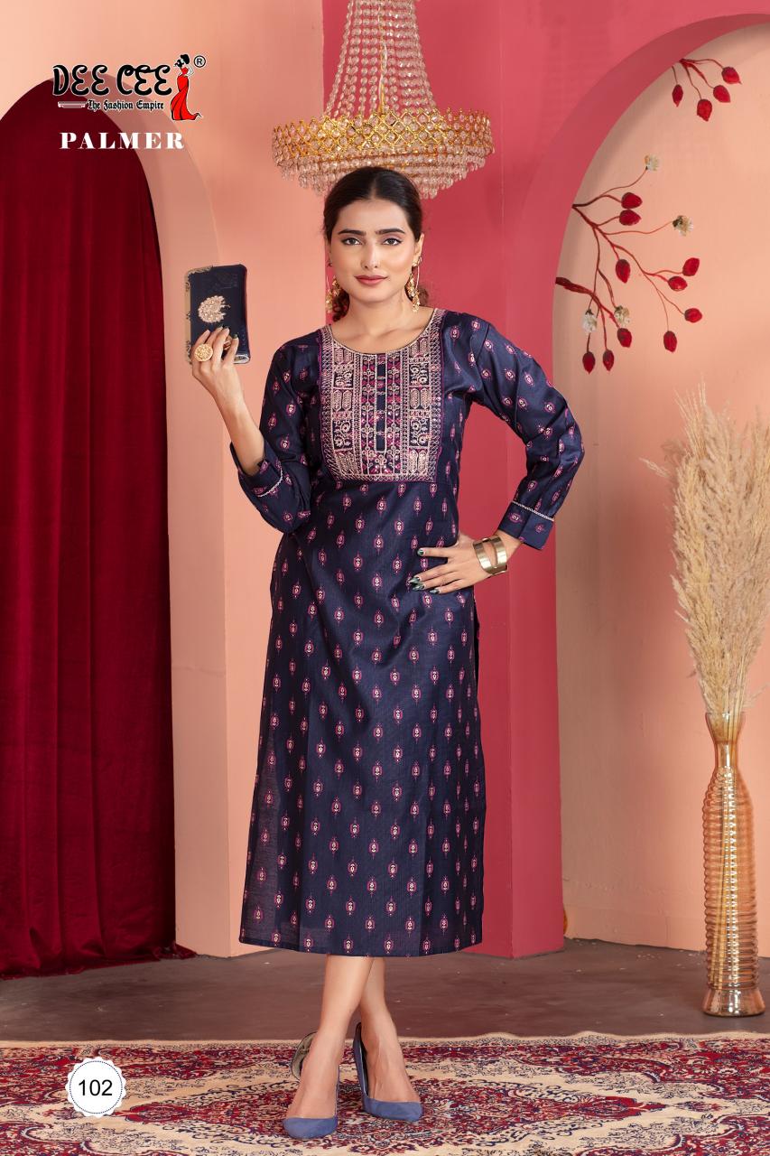 Deecee Palmer catalog kurtis for womens online india 