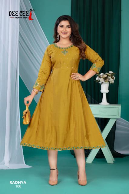 Deecee Radhya D 101 to 106 catalog buy kurtis wholesale online india
