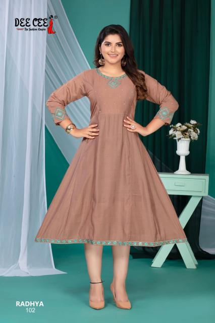 Deecee Radhya D 101 to 106 catalog buy kurtis wholesale online india