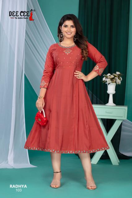 Deecee Radhya D 101 to 106 catalog buy kurtis wholesale online india
