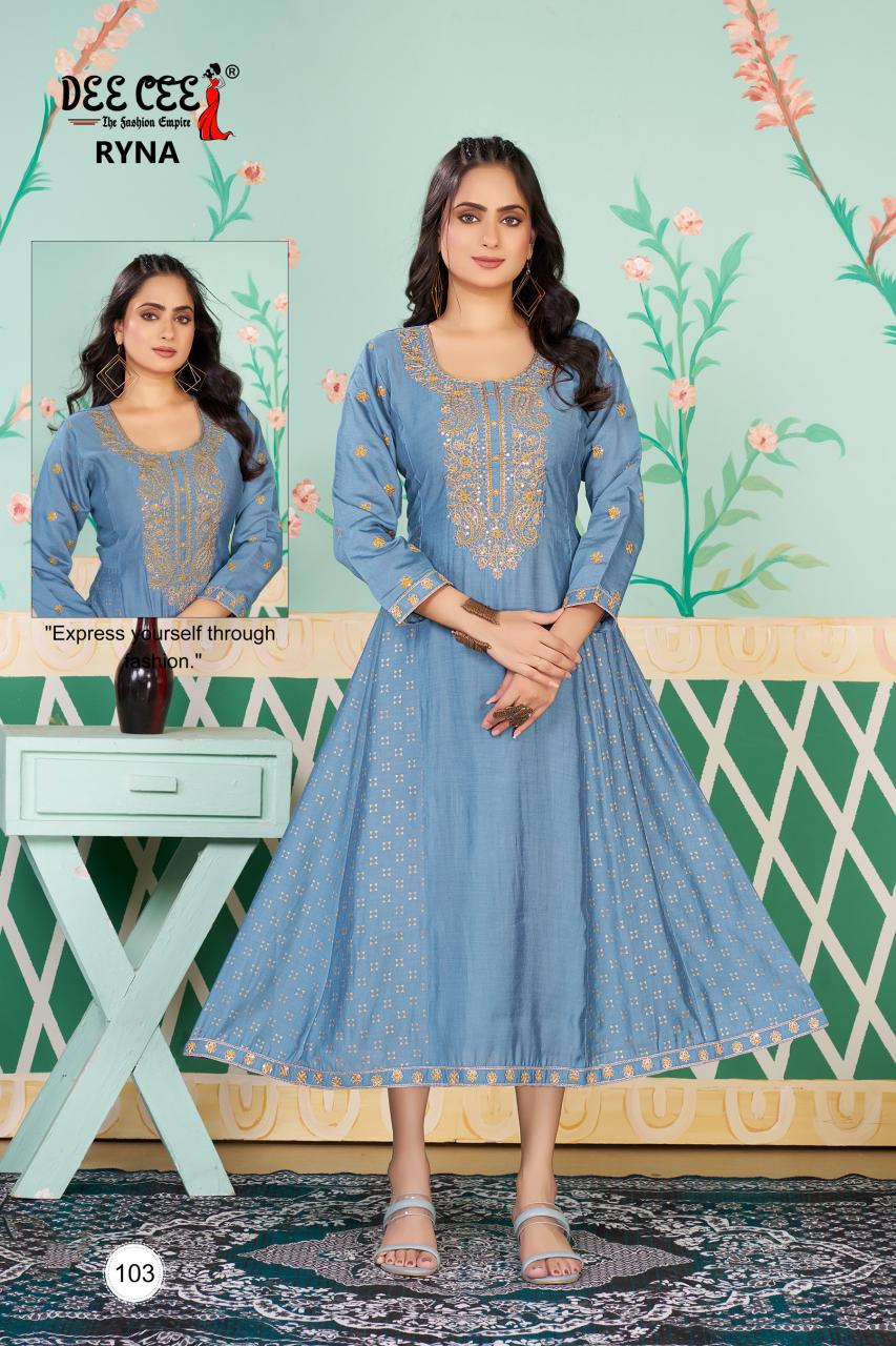 Deecee Ryna catalog womens kurti online india rupees