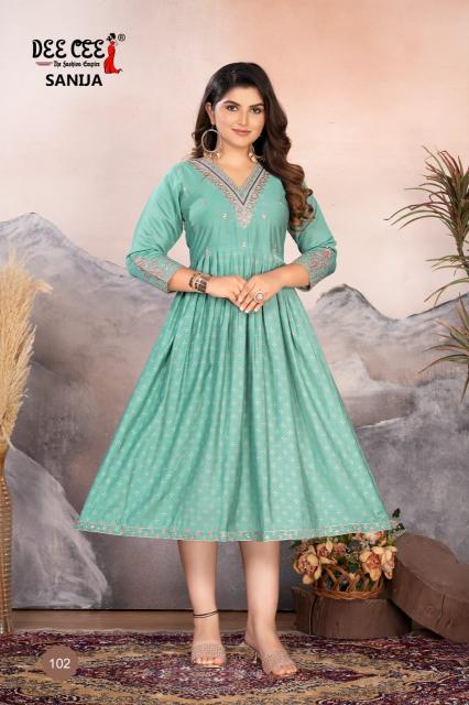 Deecee Sanija catalog long kurtis online india