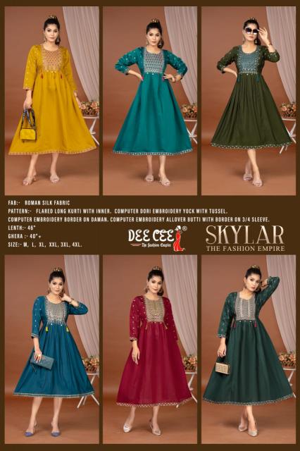 Deecee Skylar catalog top 10 kurti manufacturers in india